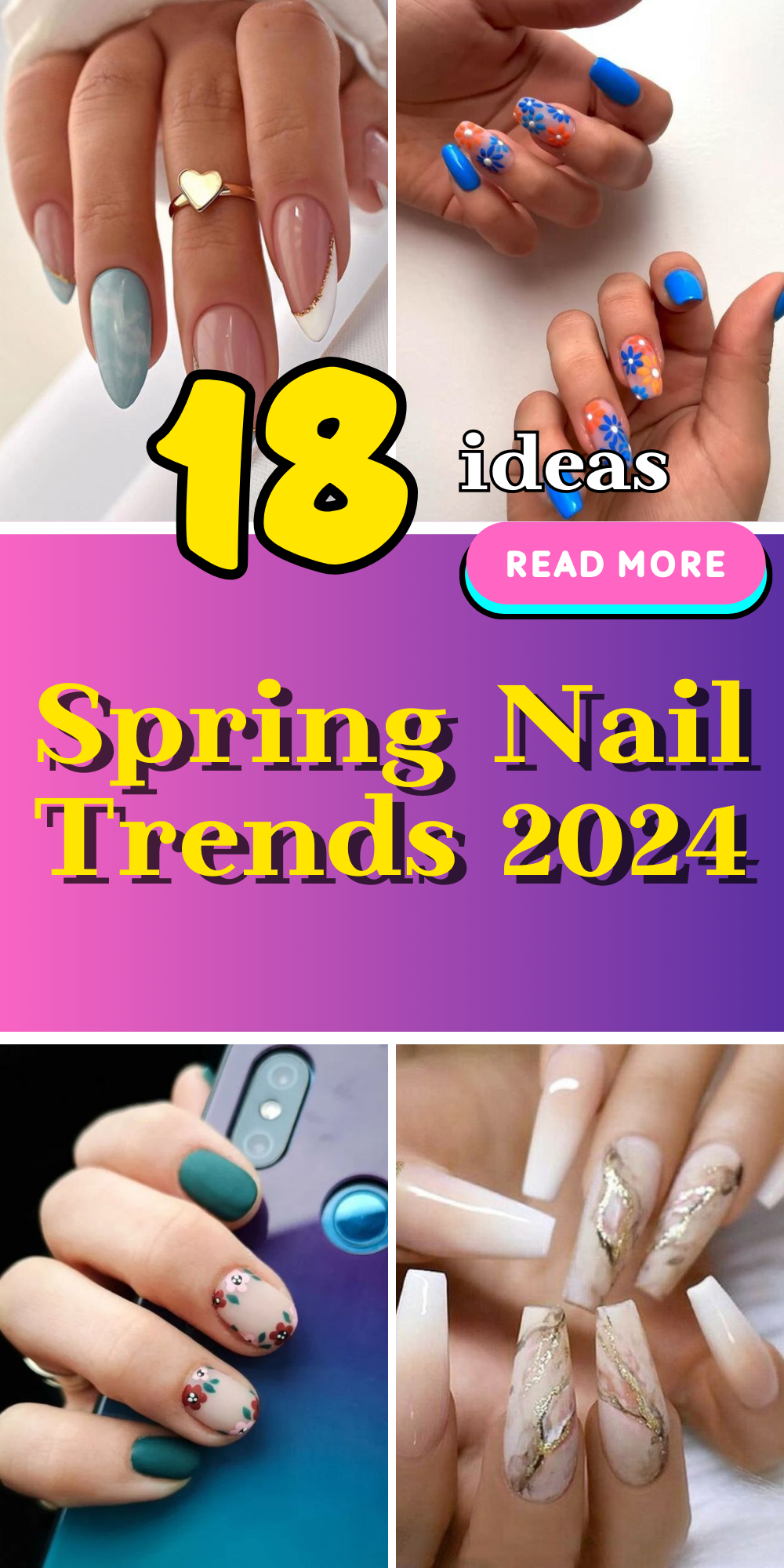 Embrace Spring 2024 with Top Nail Color Trends and Chic Designs