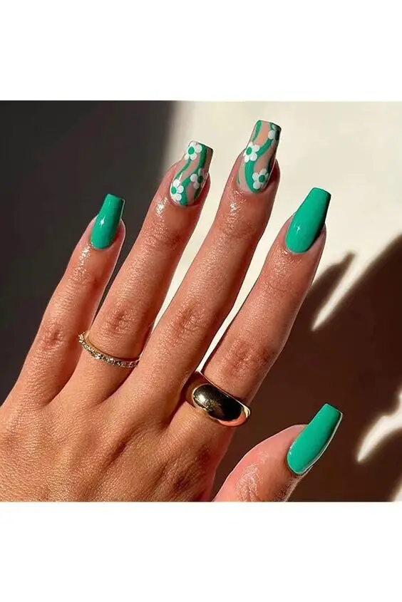 Spring Nails Acrylic Coffin 2024: Trendy Designs for Fashion Lovers