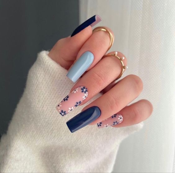 Top Spring Nails Coffin 2024: Chic Designs & Floral Patterns | Be Trendy