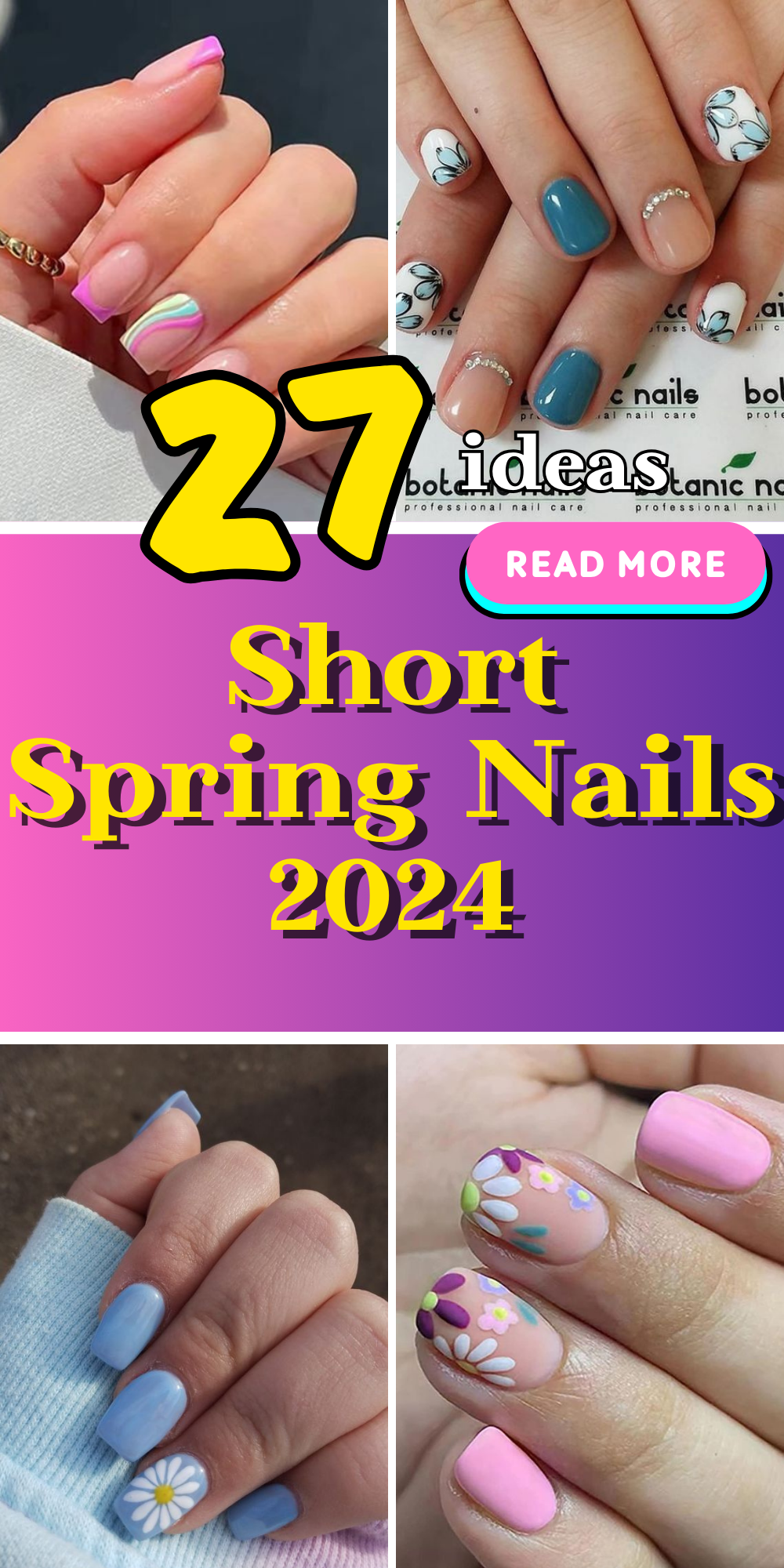 Embrace Spring 2024 with Simple, Classy Nail Designs Cute & Pretty Trends