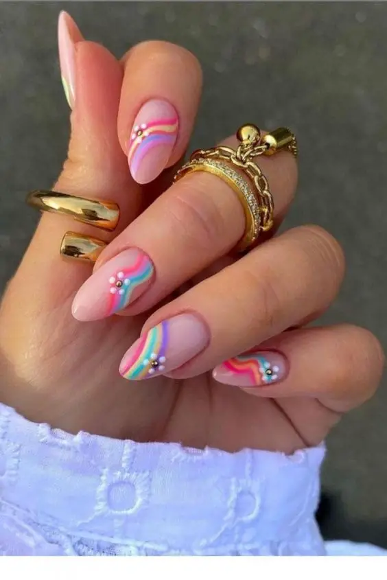 Top Round Nails Spring 2024 Trends: Fresh Designs & Pastel Hues