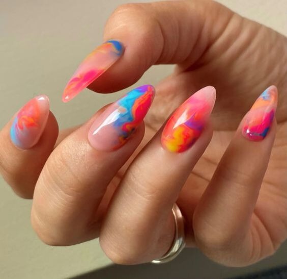 Fresh Summer Gel Nails 2024 | Vibrant & Chic Manicure Trends