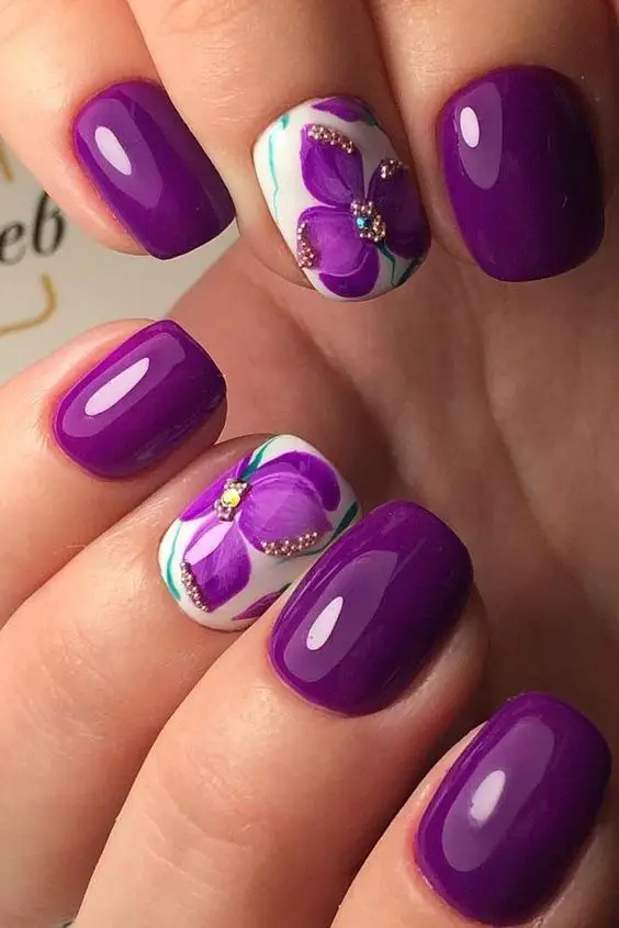 Discover Summer 2024’s Trendiest Purple Nail Designs – Inspire Your Look