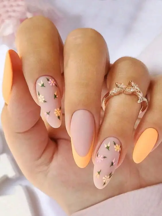 Chic Summer Short Acrylic Nails | Trendy & Playful Designs 2024