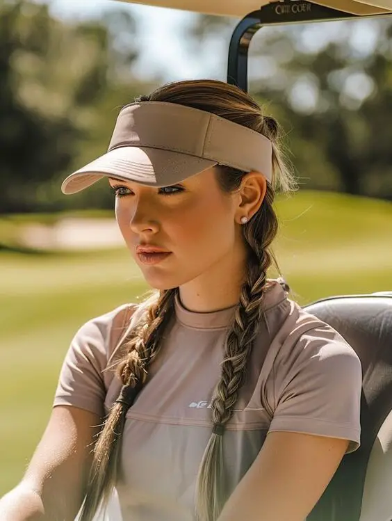 18 Ideas Explore Top Women’s Golf Hairstyles: From Visors to Hats, Find Your Style