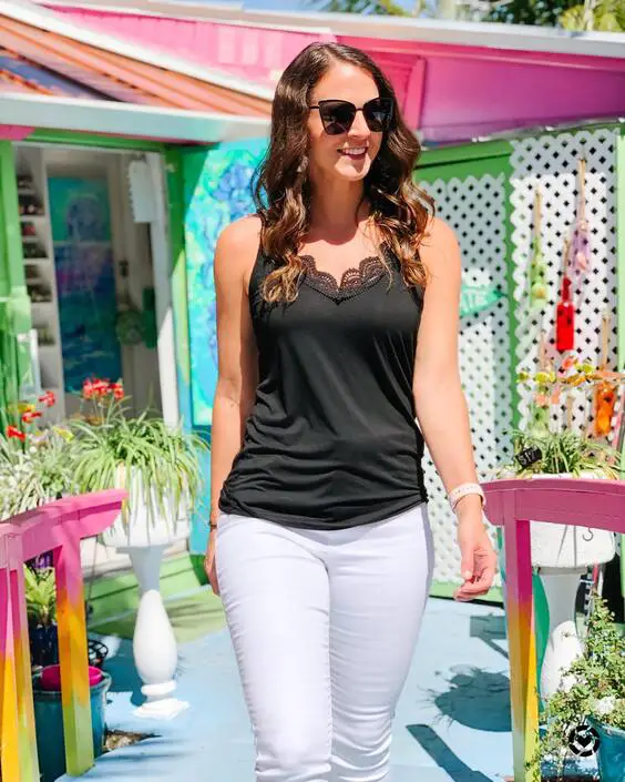 22 Stylish Black Tank Top Outfits for Women: Chic, Versatile, and Perfect for Any Occasion