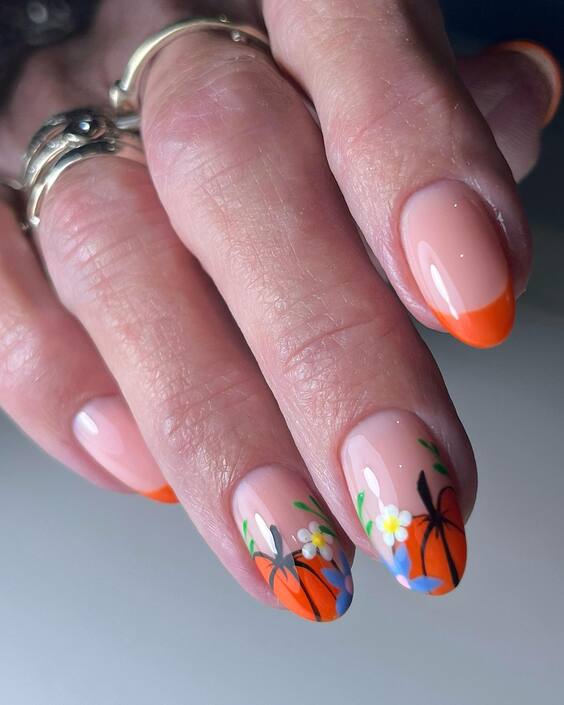 23 Easy Fall Nail Art Designs | Trendy Autumn Manicure Ideas