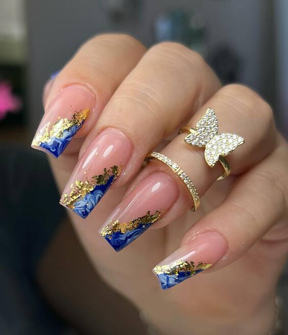 22 Stunning Fall Nail Designs: Explore Jewel Tones & Gold Accents for 2024