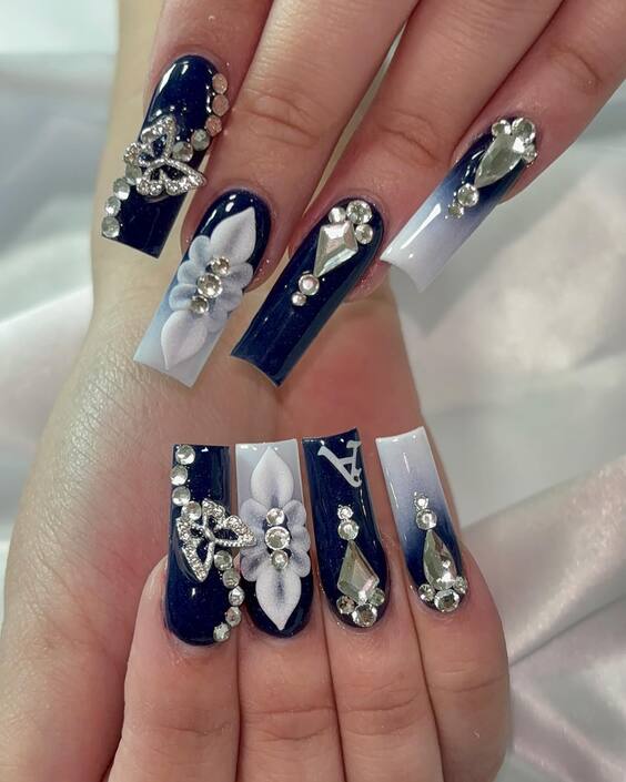 Elegant Fall Gel Nails: Long Designs for a Glamorous Season