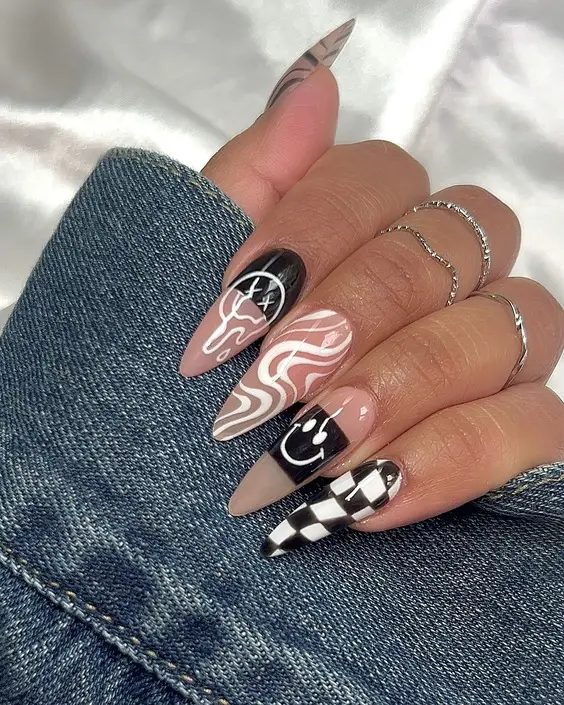 Top 23 Black Fall Nail Designs for a Chic Autumn Look