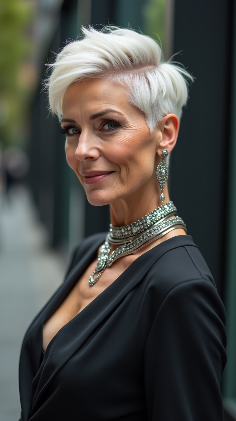 23 Embrace Your Age: Top Pixie Haircuts for Women Over 60 for Style & Ease