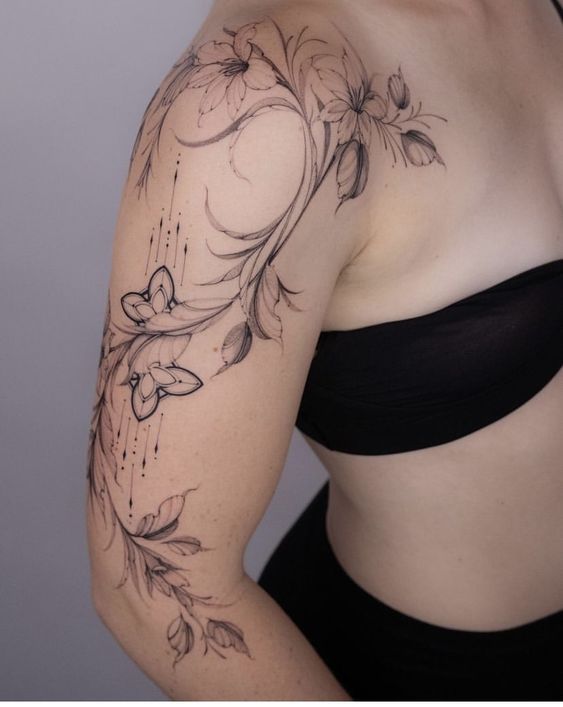 23 Ideas for Upper Arm Tattoos for Women: Inspiring Designs for Your Next Ink