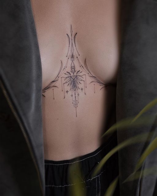 22 Ideas for Chest Tattoos for Women: Inspiring Designs to Celebrate Individuality