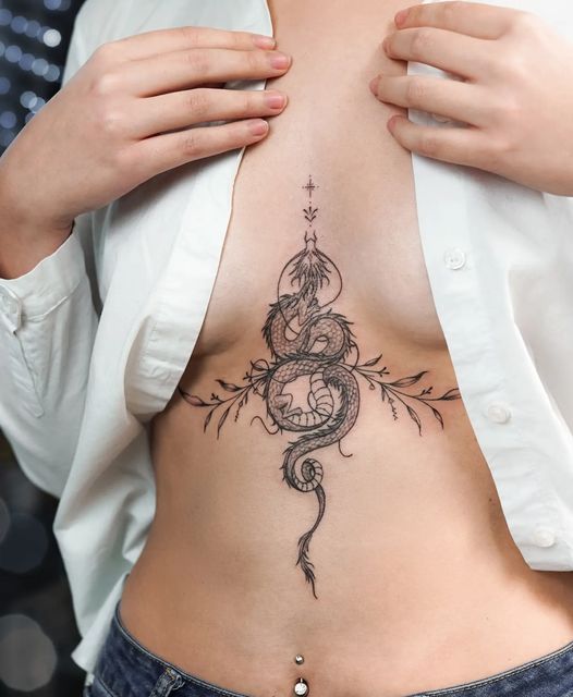 22 Ideas for Chest Tattoos for Women: Inspiring Designs to Celebrate Individuality