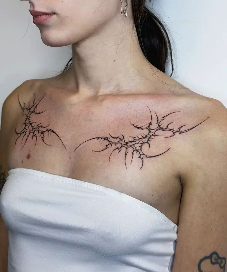 22 Ideas for Chest Tattoos for Women: Inspiring Designs to Celebrate Individuality