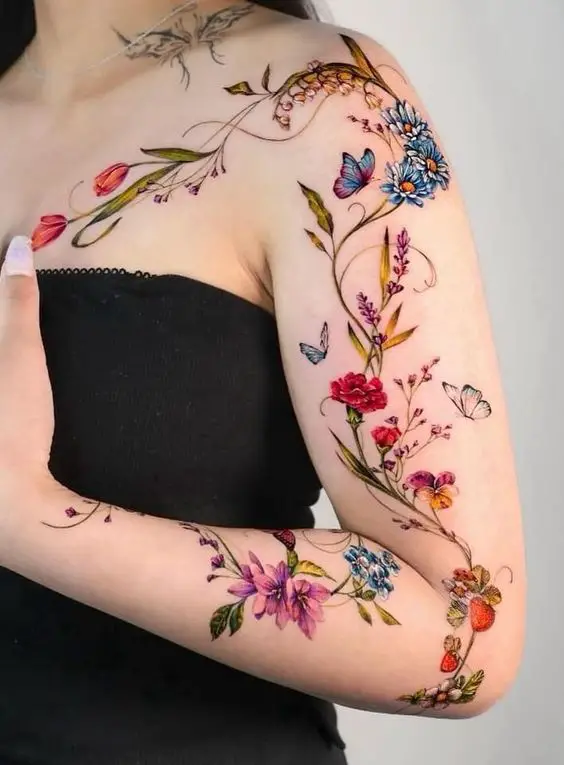 23 Ideas for Upper Arm Tattoos for Women: Inspiring Designs for Your Next Ink