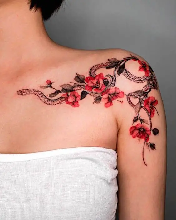 Explore 20 Beautiful Shoulder Tattoo Ideas for Women: Delicate, Unique Designs