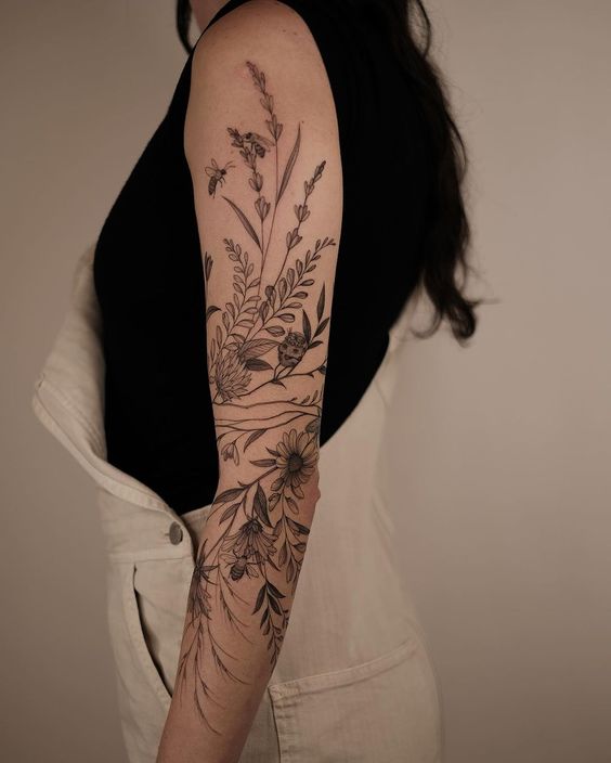 23 Ideas for Upper Arm Tattoos for Women: Inspiring Designs for Your Next Ink