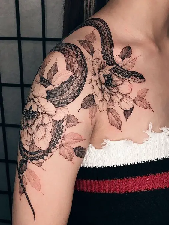 Explore 20 Beautiful Shoulder Tattoo Ideas for Women: Delicate, Unique Designs