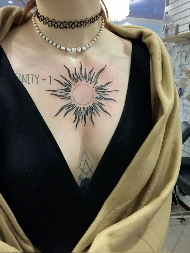 22 Ideas for Chest Tattoos for Women: Inspiring Designs to Celebrate Individuality