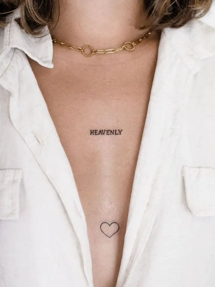 22 Ideas for Chest Tattoos for Women: Inspiring Designs to Celebrate Individuality