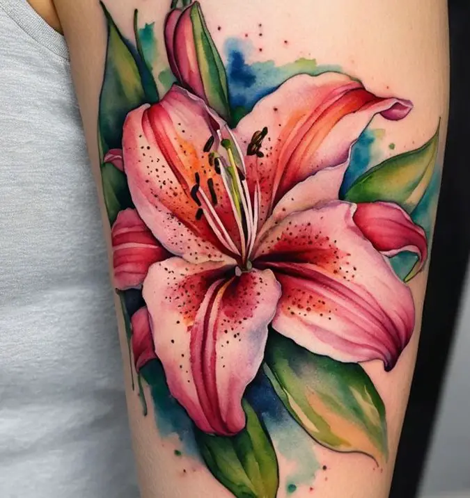 24 Lily Flower Tattoos Ideas: Stunning Designs and Symbolism