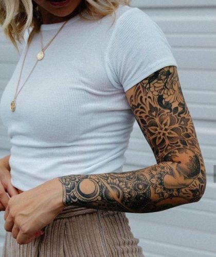 Floral Sleeve Tattoos for Women 2025: Discover Unique and Colorful Designs for Your Next Tattoo