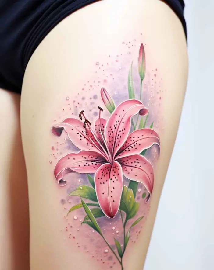 24 Lily Flower Tattoos Ideas: Stunning Designs and Symbolism