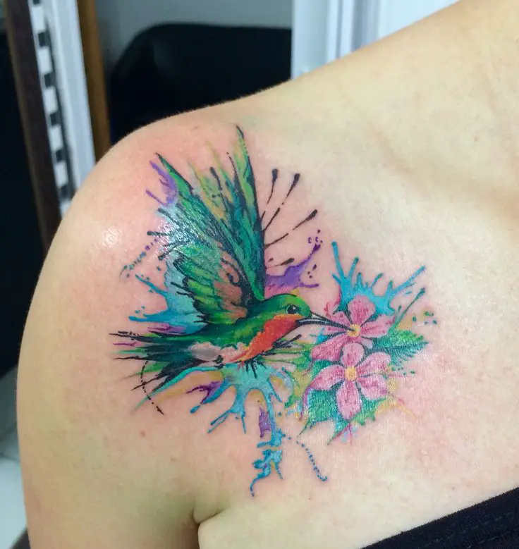 23 Stunning Hummingbird Tattoo Ideas: Geometric, Colorful, Minimalist, and Floral Designs