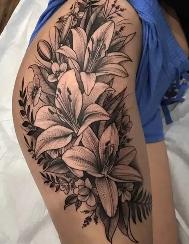 24 Lily Flower Tattoos Ideas: Stunning Designs and Symbolism