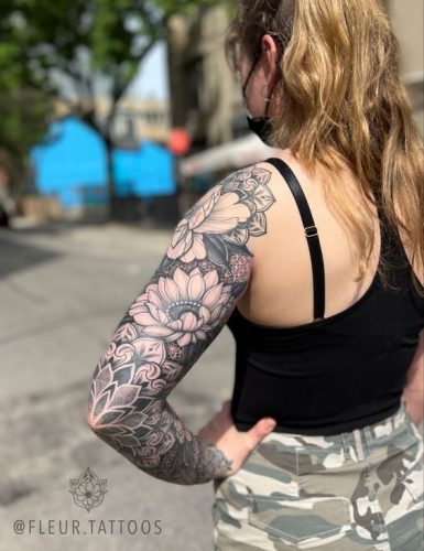 Floral Sleeve Tattoos for Women 2025: Discover Unique and Colorful Designs for Your Next Tattoo