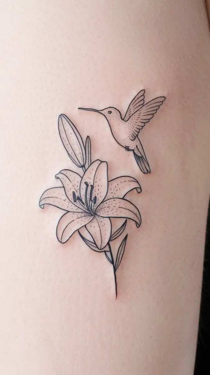 23 Stunning Hummingbird Tattoo Ideas: Geometric, Colorful, Minimalist, and Floral Designs