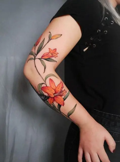 24 Lily Flower Tattoos Ideas: Stunning Designs and Symbolism