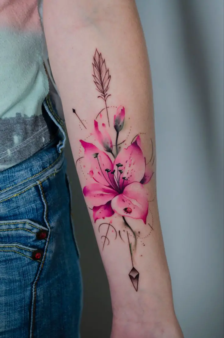 24 Lily Flower Tattoos Ideas: Stunning Designs and Symbolism