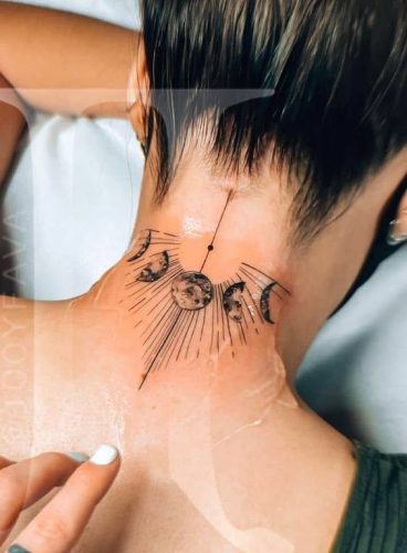 29 Stylish Neck Tattoo Ideas for Women