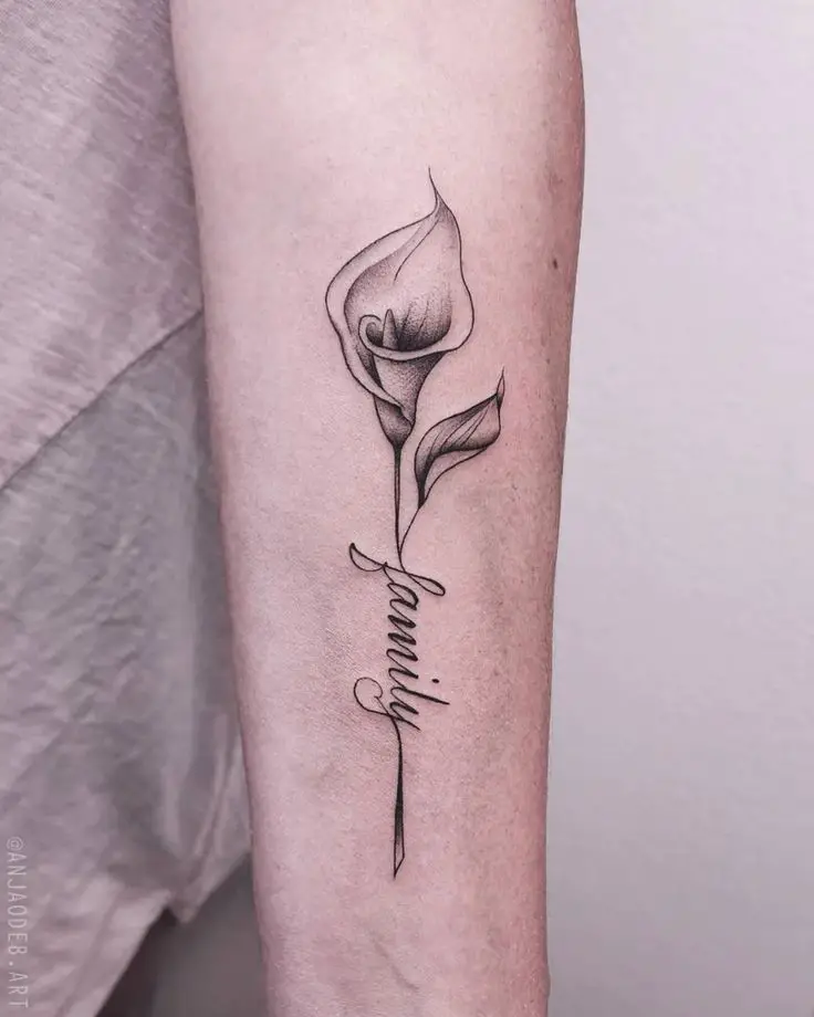 24 Lily Flower Tattoos Ideas: Stunning Designs and Symbolism