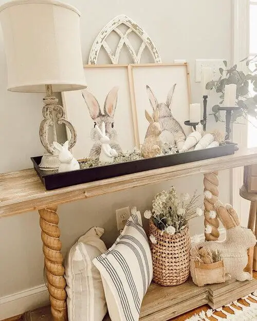 neutral spring decor