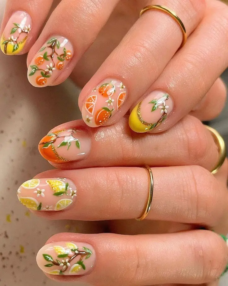 Bright and Cute Yellow Spring Nail Ideas for a Fresh 2025 Look